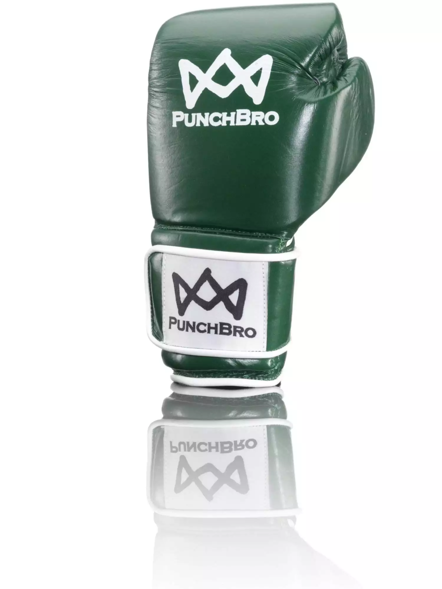 Grün_Klett_back PunchBro - PowerLock BUNX - Boxhandschuhe – Bild 6