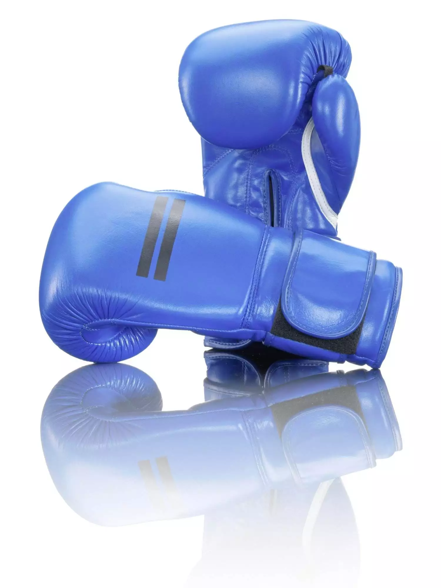 blau_Eigene Marke_paar StrIIps - VEICRO - Boxhandschuhe – Bild 1