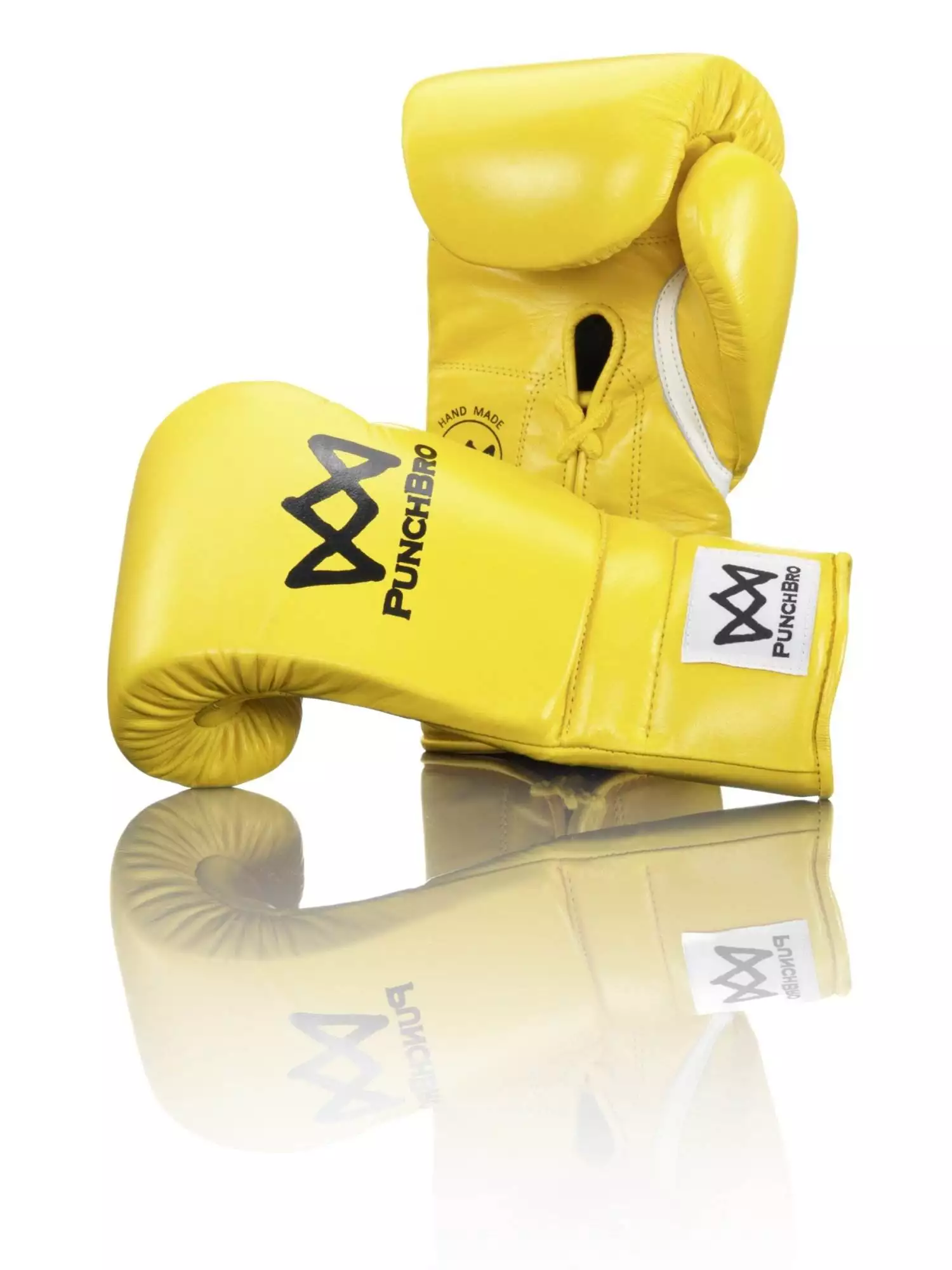 gelb_Schnur_paar PunchBro - StrikeLace BUNX - Boxhandschuhe – Bild 1