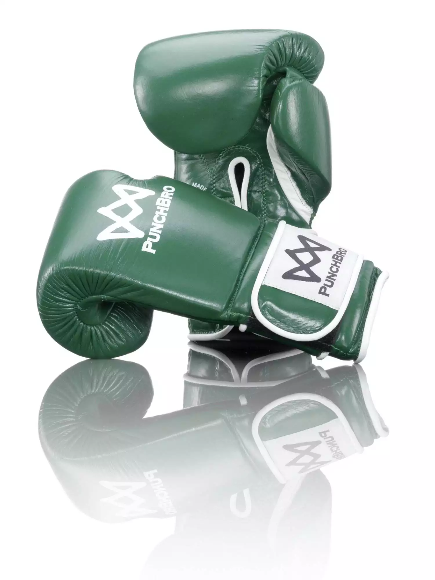 grün_klett_paar PunchBro - PowerLock BUNX - Boxhandschuhe – Bild 1