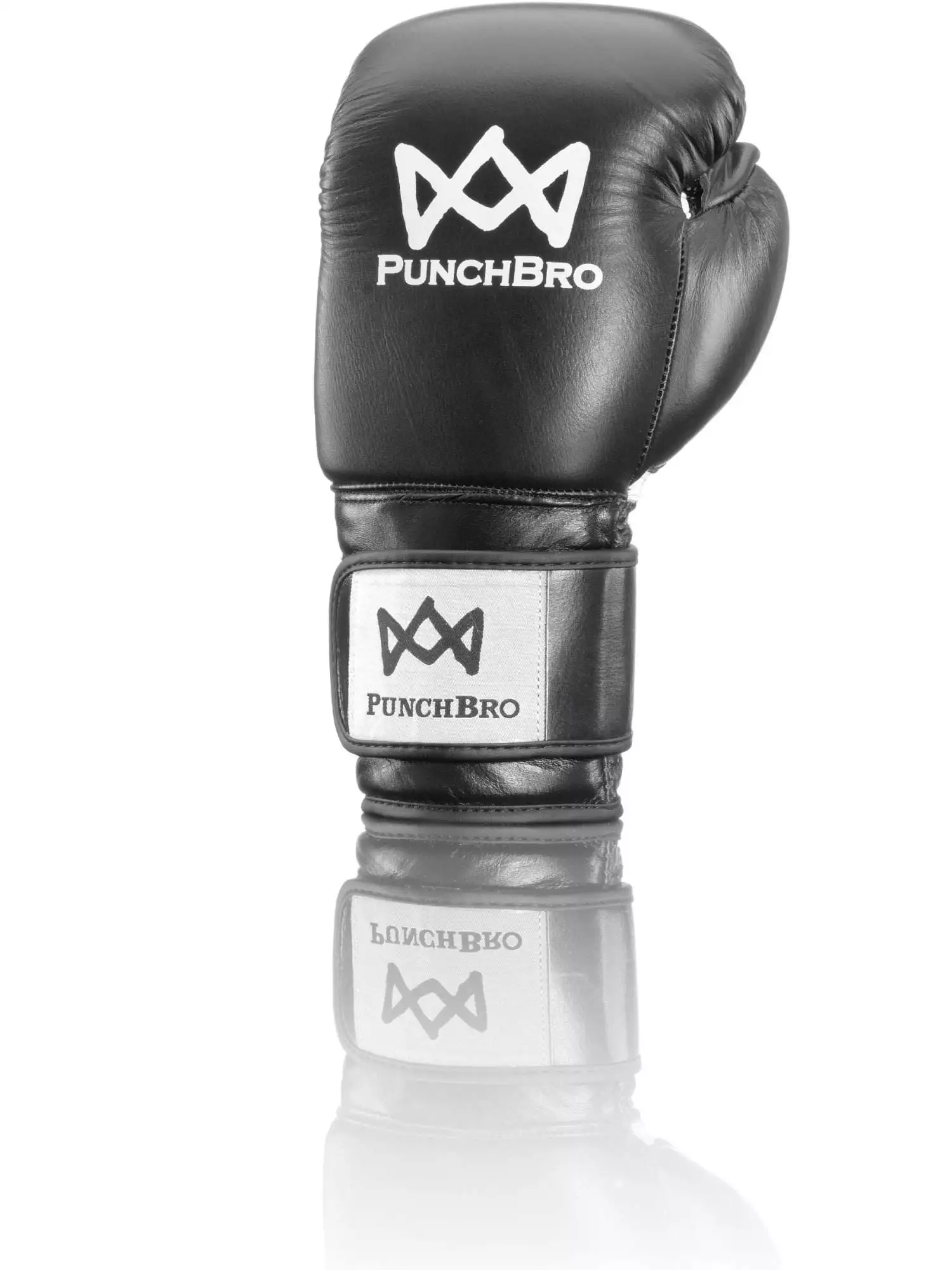 schwarz_Klett_back PunchBro - PowerLock NUDGE - Boxhandschuhe – Bild 12