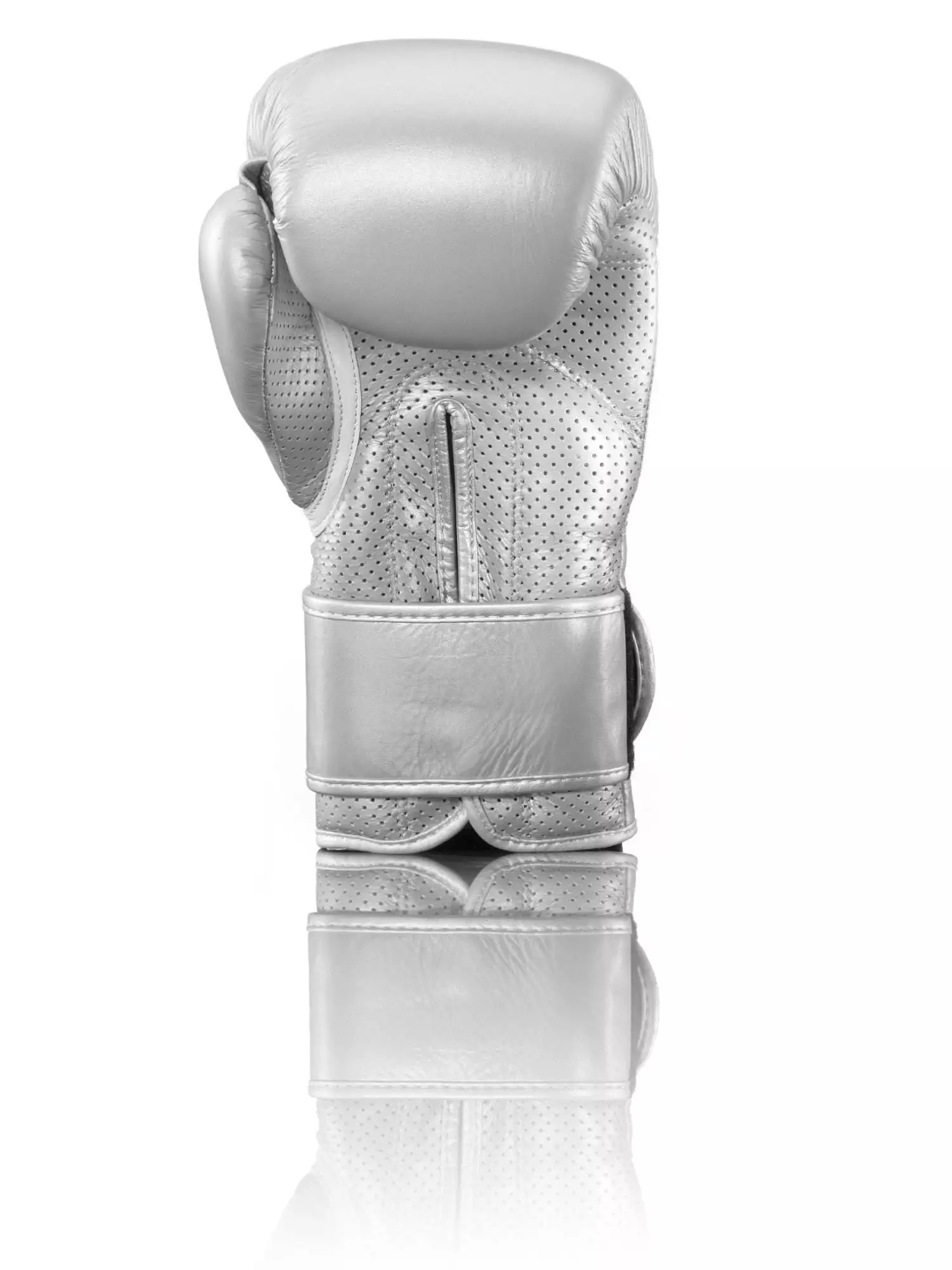 silber_Klett_bes_L PunchBro - PowerLock NUDGE - Boxhandschuhe – Bild 4