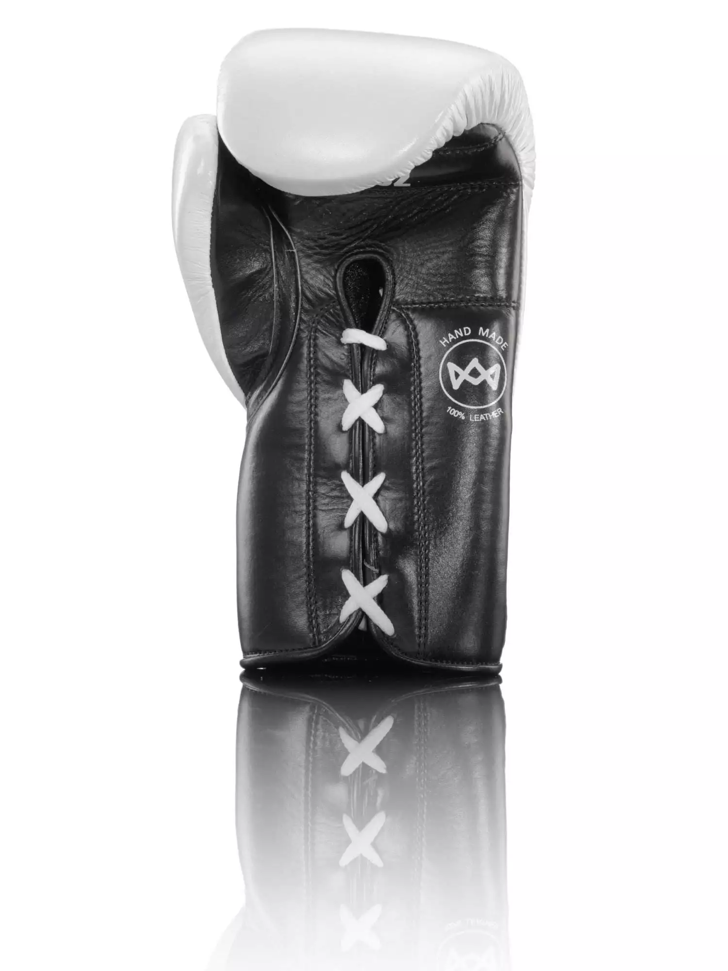 Boxhandschuhe_Schnur_black_weiß PunchBro - StrikeLace SEKI - Boxhandschuhe – Bild 4