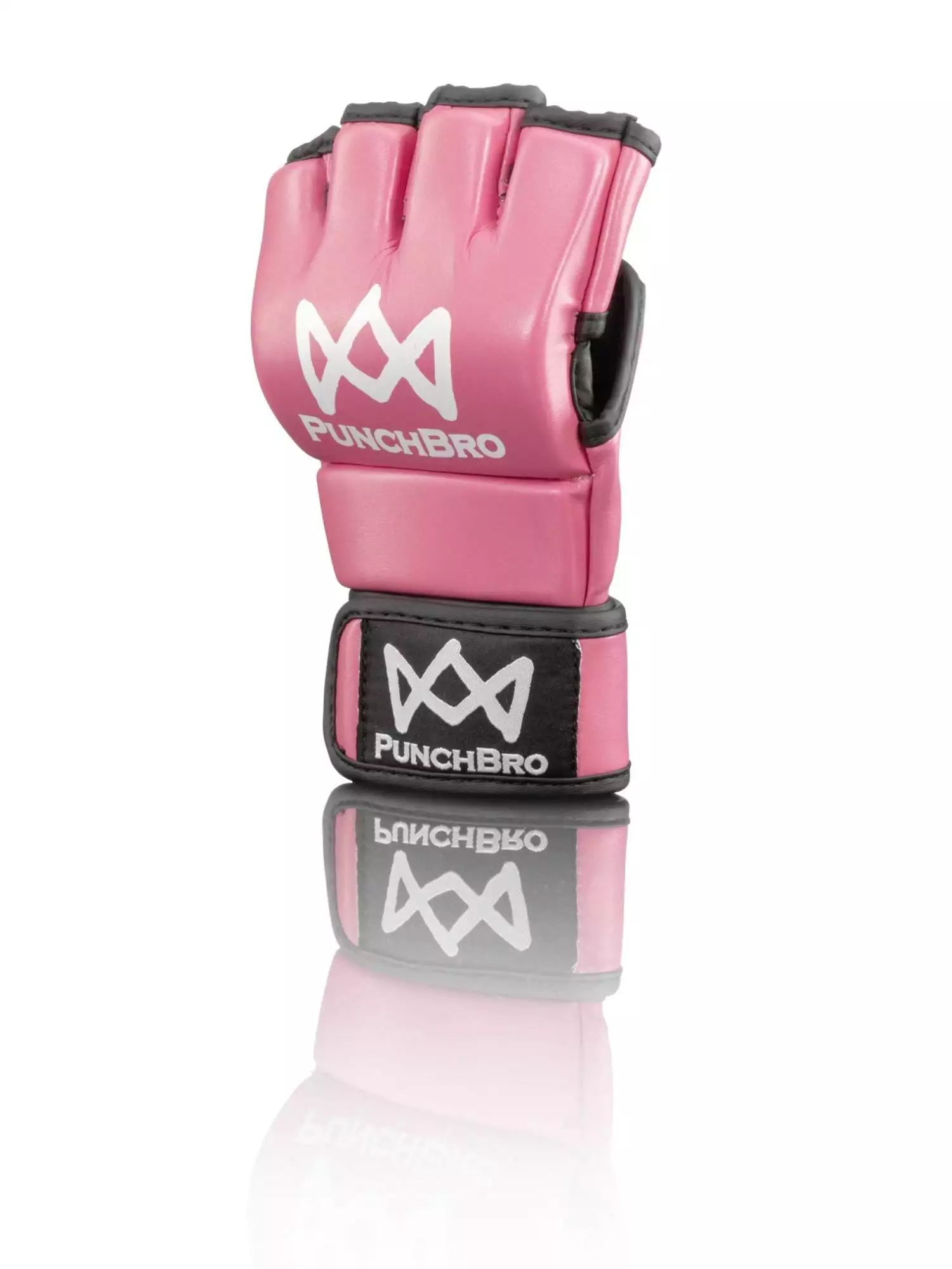 G_back_rosa_3789 PunchBro - MMA CAVE - Kampfhandschuhe – Bild 4
