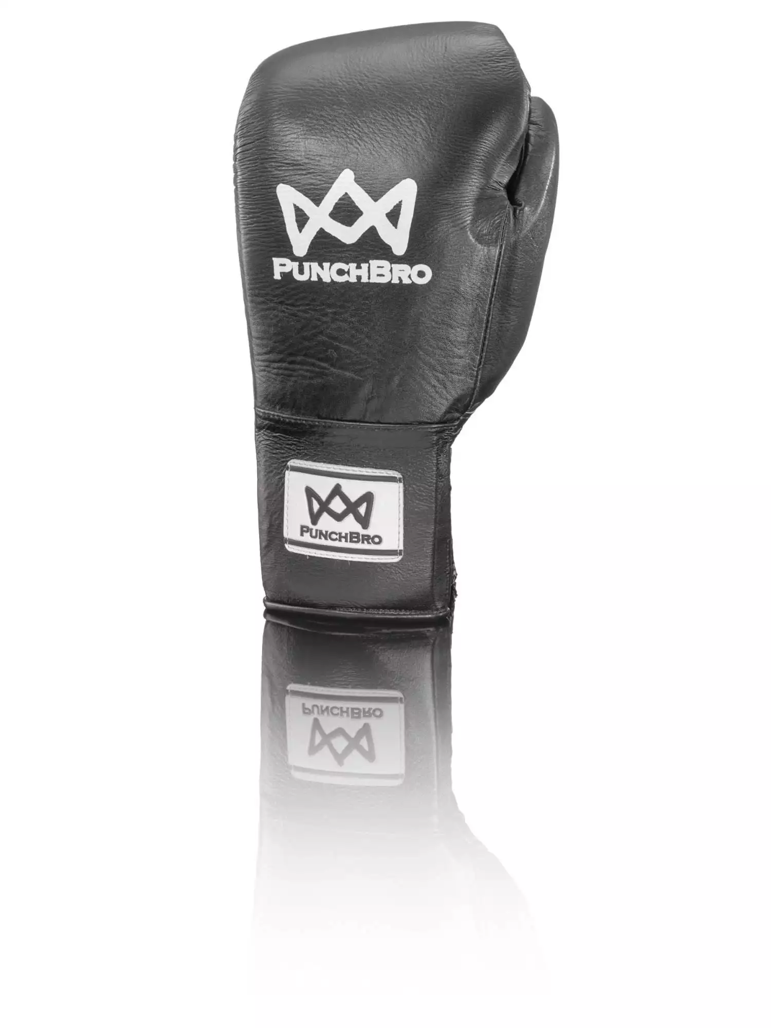 HS_black_geschnürt_back_3751 PunchBro - StrikeLace Janissary - Boxhandschuhe – Bild 3