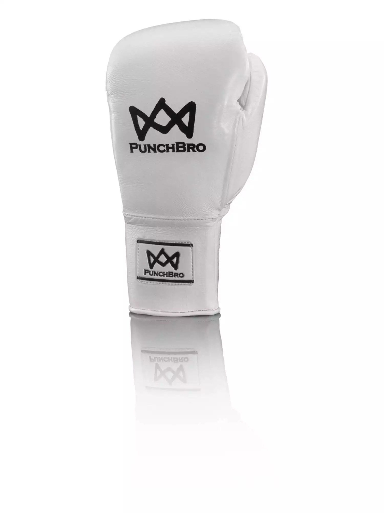 HS_white_geschnürt_back_3738 PunchBro - StrikeLace Janissary - Boxhandschuhe – Bild 6